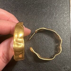 Kendra Scott Gold Hoop Earrings